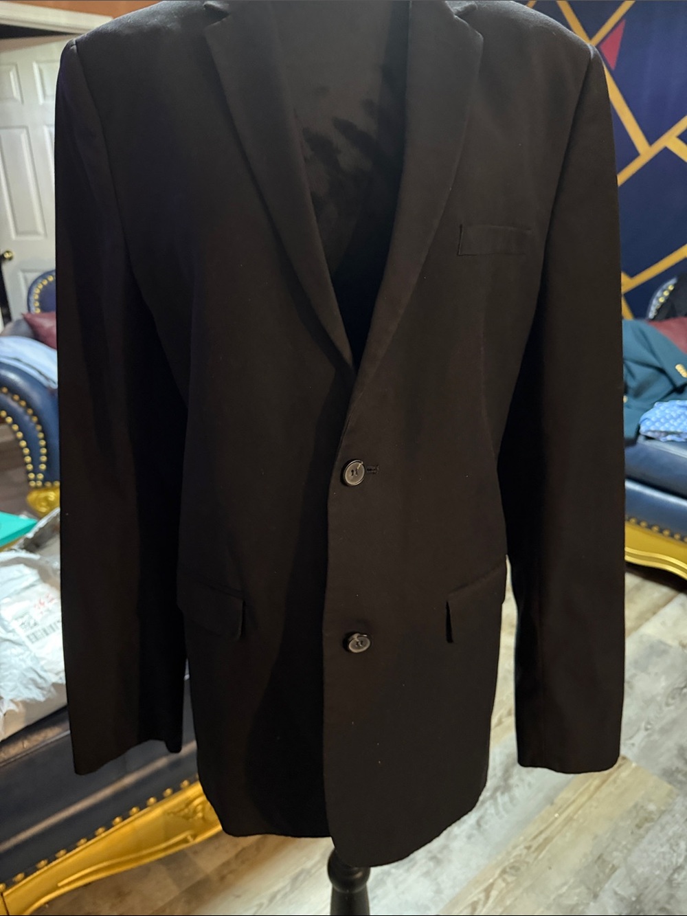 Men’s H & M Black Two-Button Blazer